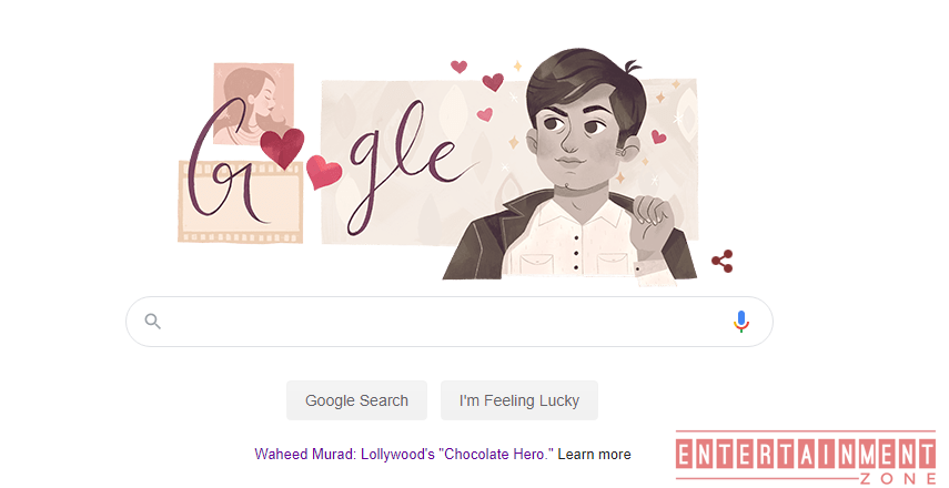 Waheed Murad honored by Google’s Doodle on his birthday