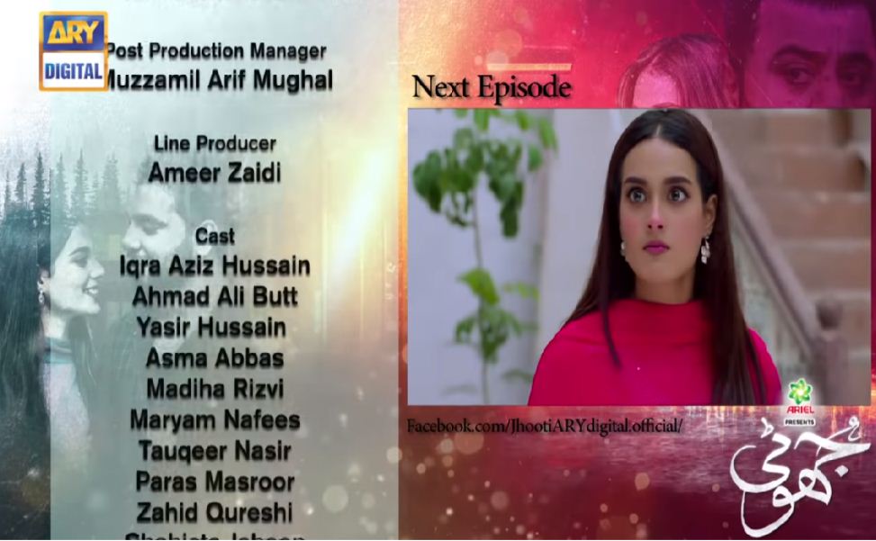 Jhooti ARY Digital Full Episode 8 Watch Iqra Aziz & Ahmed Butt entertainmentzone