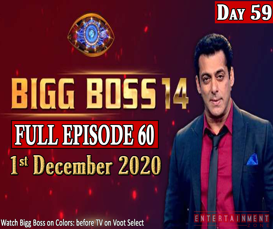 Bigg Boss 14 Full Episode 60