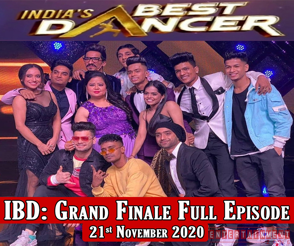 India Best Dancer Grand Finale