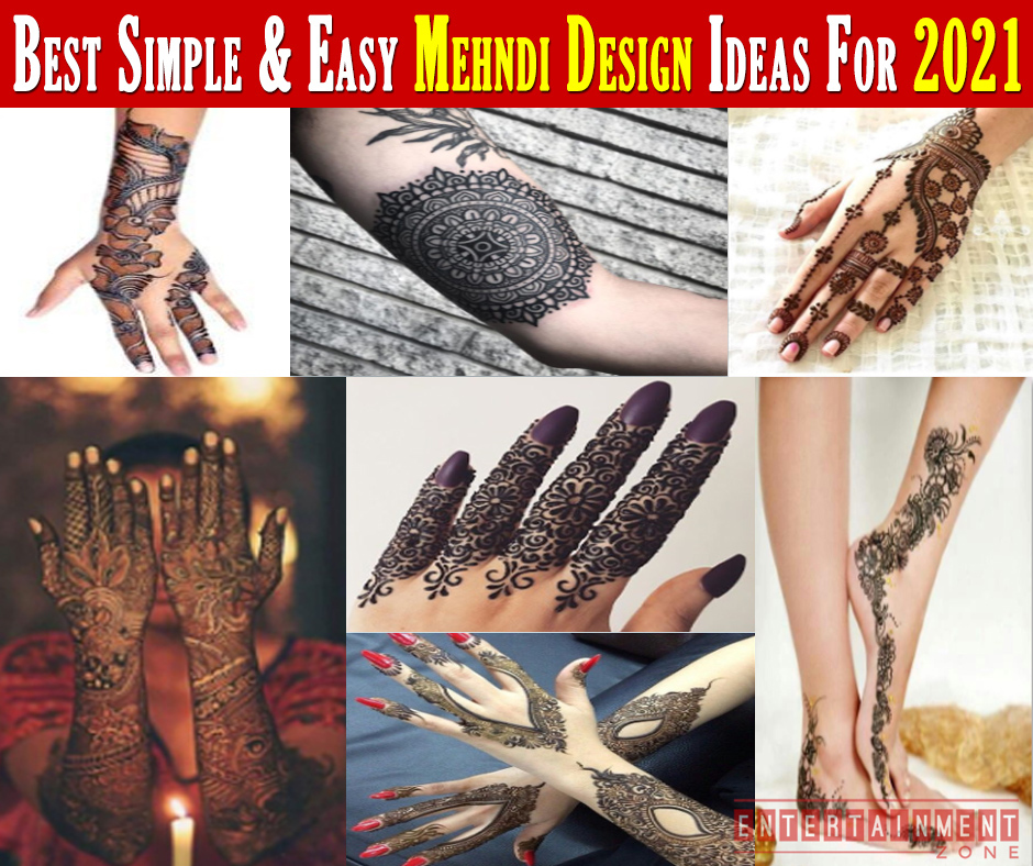 Best Simple & Easy Mehndi Design