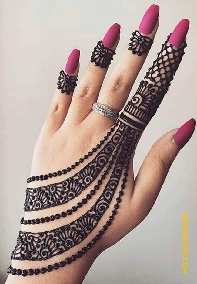 Hand Mehndi Design - 3