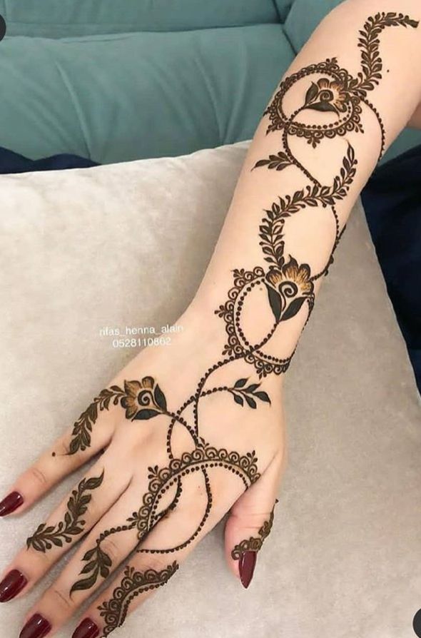 Arabic Mehndi Design 