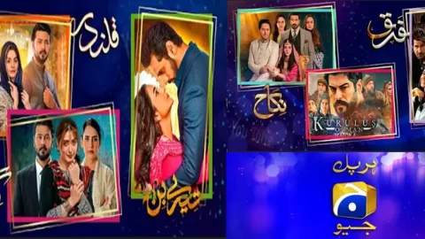 Geo TV Dramas List 2023 Today Timings & Schedule