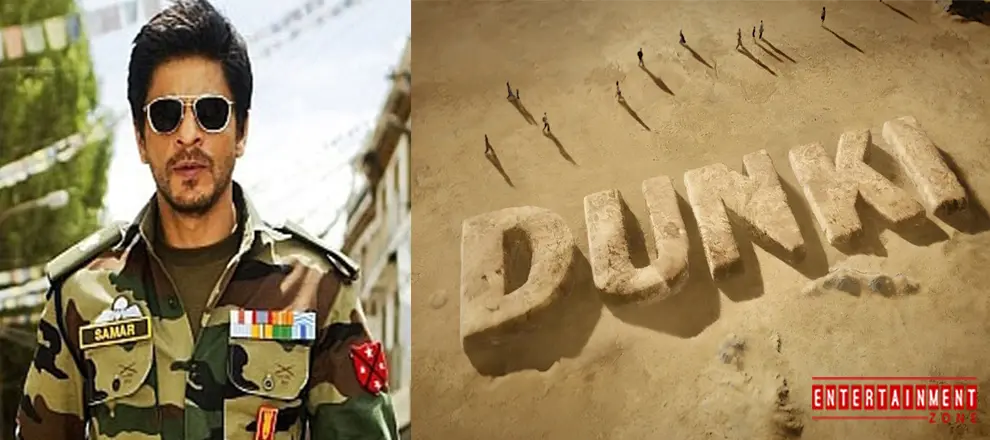 Shah Rukh Khan army officer movie Dunki