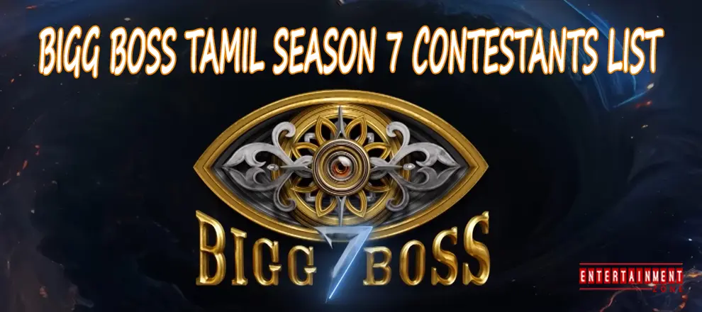 Bigg Boss Tamil Season 7 Contestants Names List